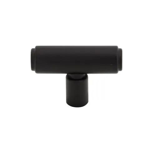 Top Knobs - Clarence T-Knob - TK3111BLK | Montreal Lighting & Hardware