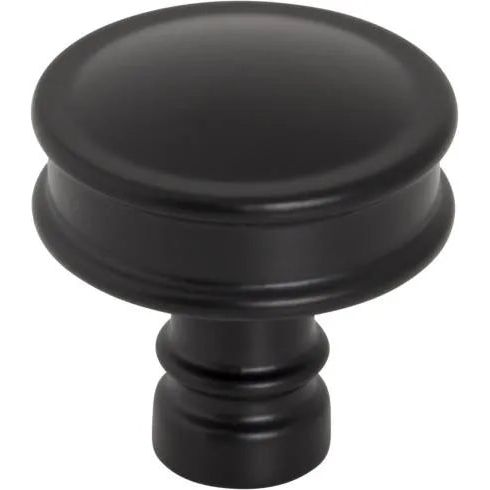 Top Knobs - Cranford Knob - TK3140BLK | Montreal Lighting & Hardware