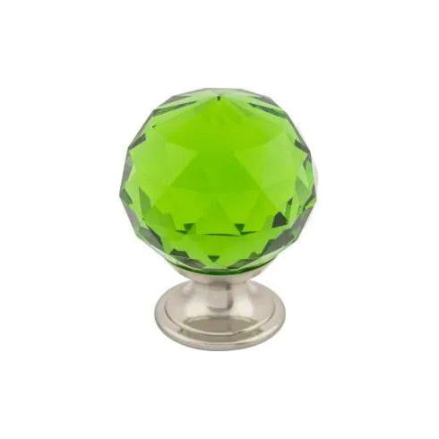 Top Knobs - Green Crystal Knob - TK120BSN | Montreal Lighting & Hardware