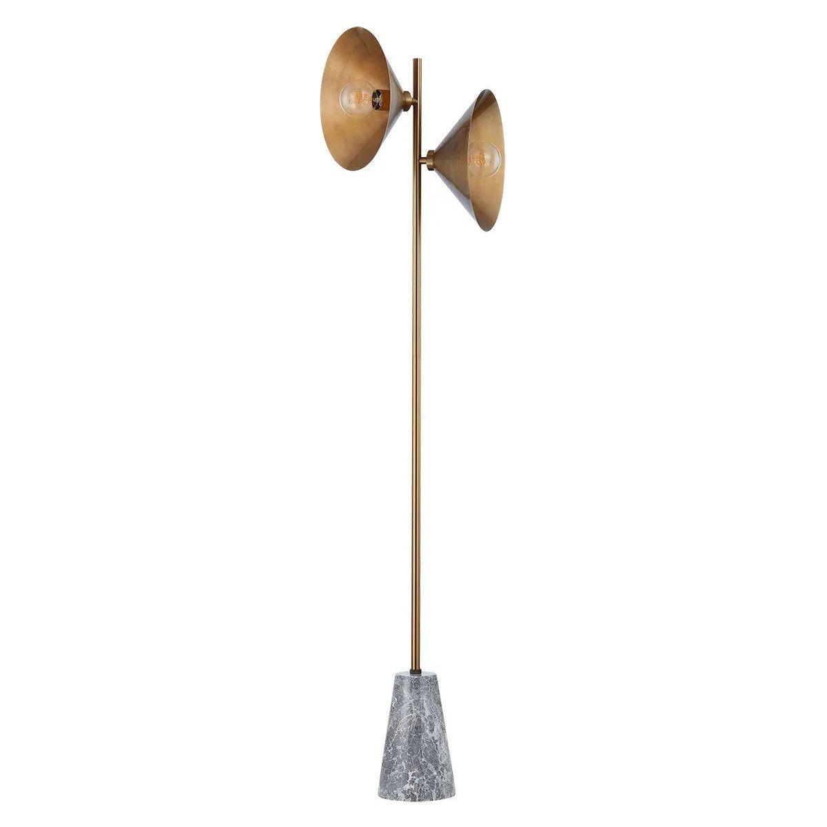 Troy Lighting - Bash Floor Lamp - PFL1064-PBR | Montreal Lighting & Hardware