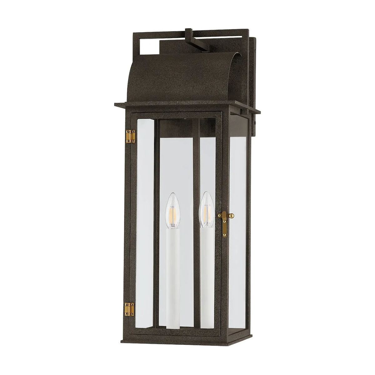 Troy Lighting - Bohen Exterior Wall Sconce - B2224-FRN/PBR | Montreal Lighting & Hardware