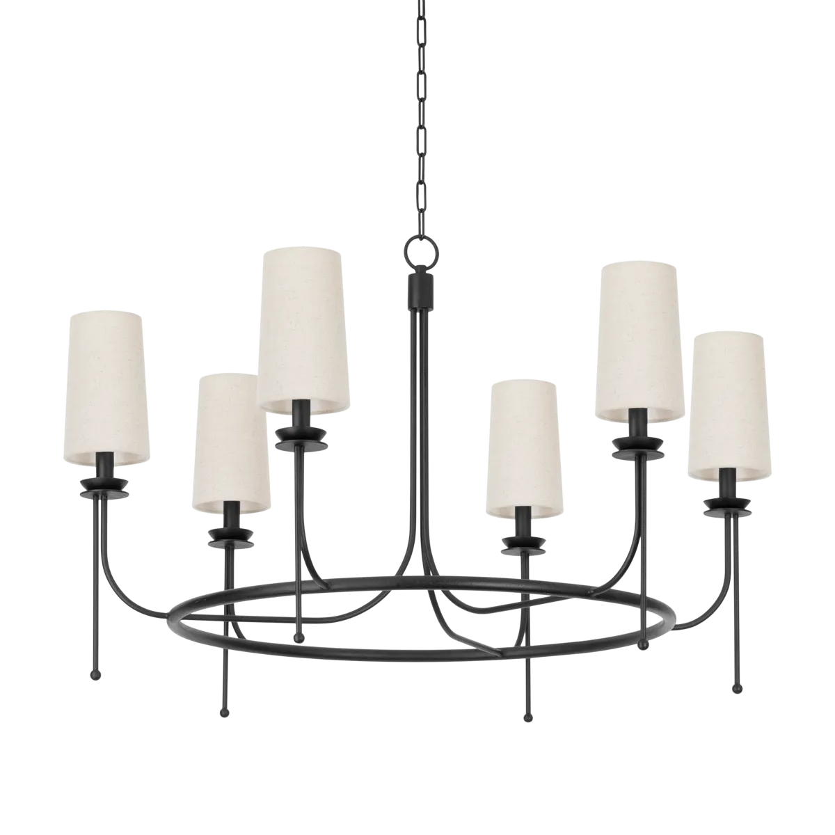 Troy Lighting - Calder Chandelier - F1240-FOR | Montreal Lighting & Hardware