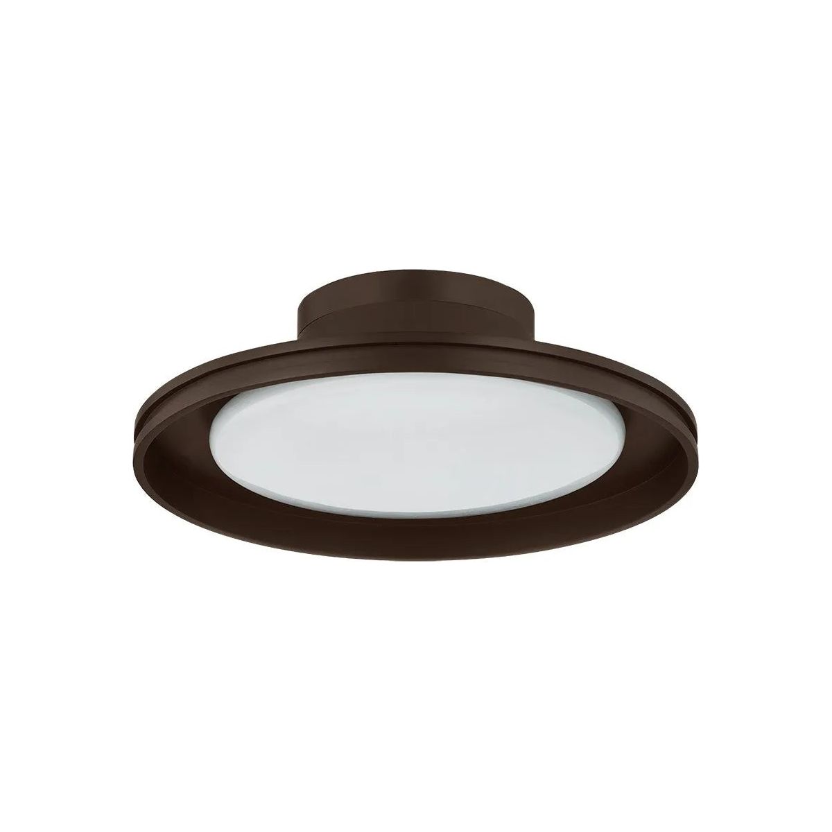 Troy Lighting - Cannes LED Exterior Flush Mount - C3115-BRZ | Montreal Lighting & Hardware