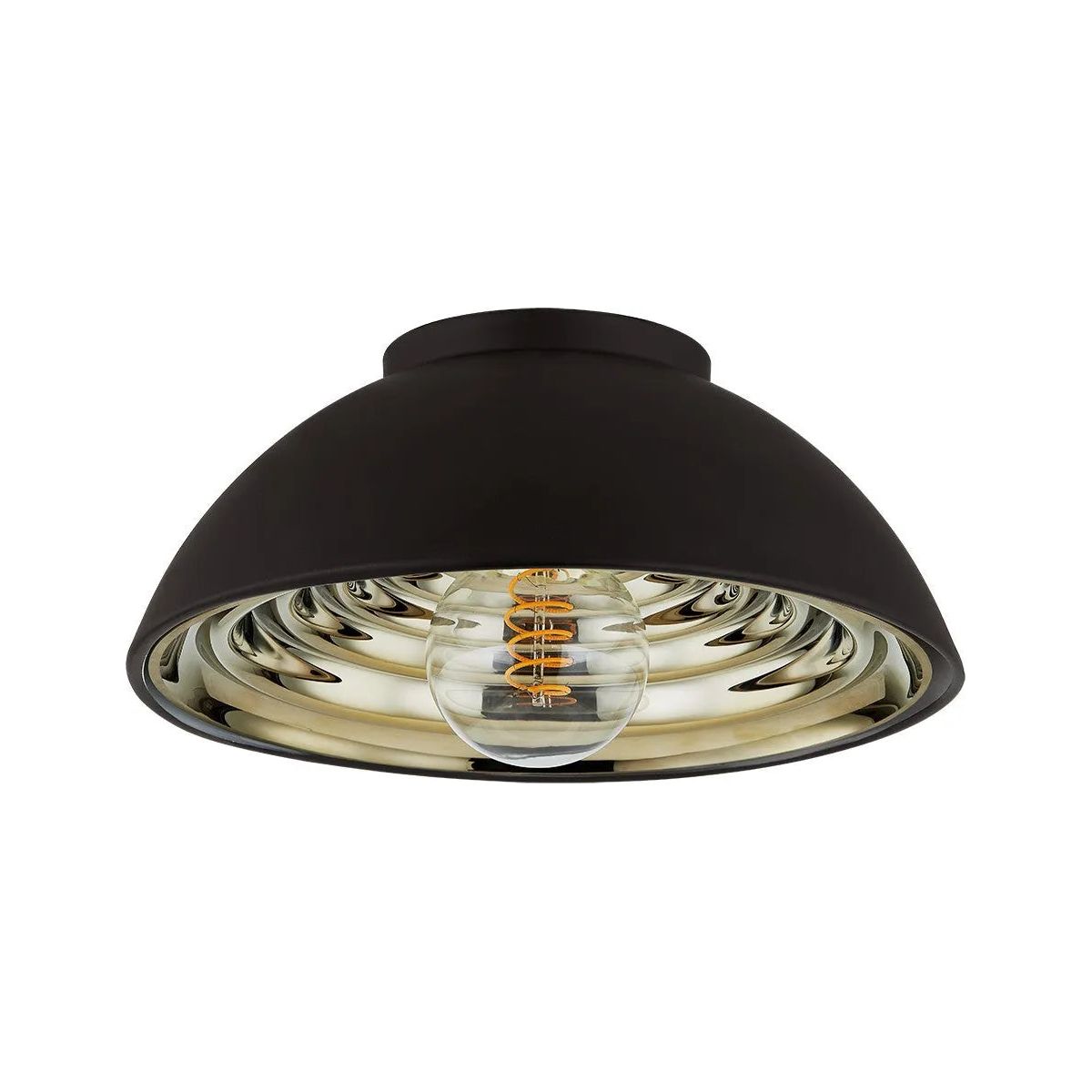 Troy Lighting - Eclipse Flush Mount - C3712-SBK | Montreal Lighting & Hardware