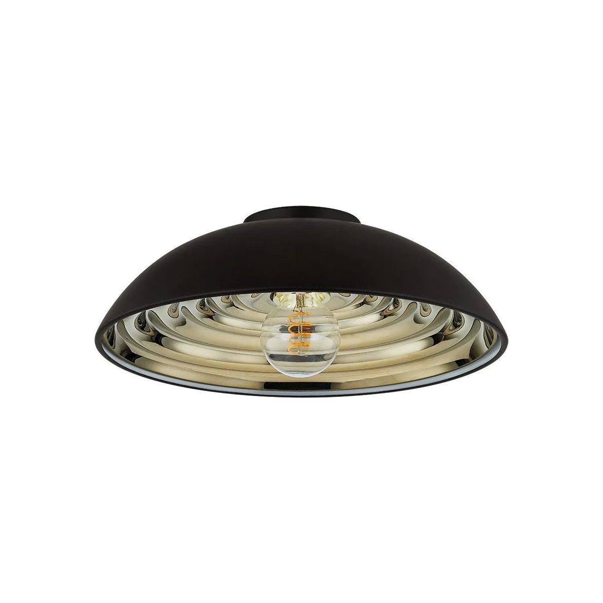 Troy Lighting - Eclipse Flush Mount - C3716-SBK | Montreal Lighting & Hardware