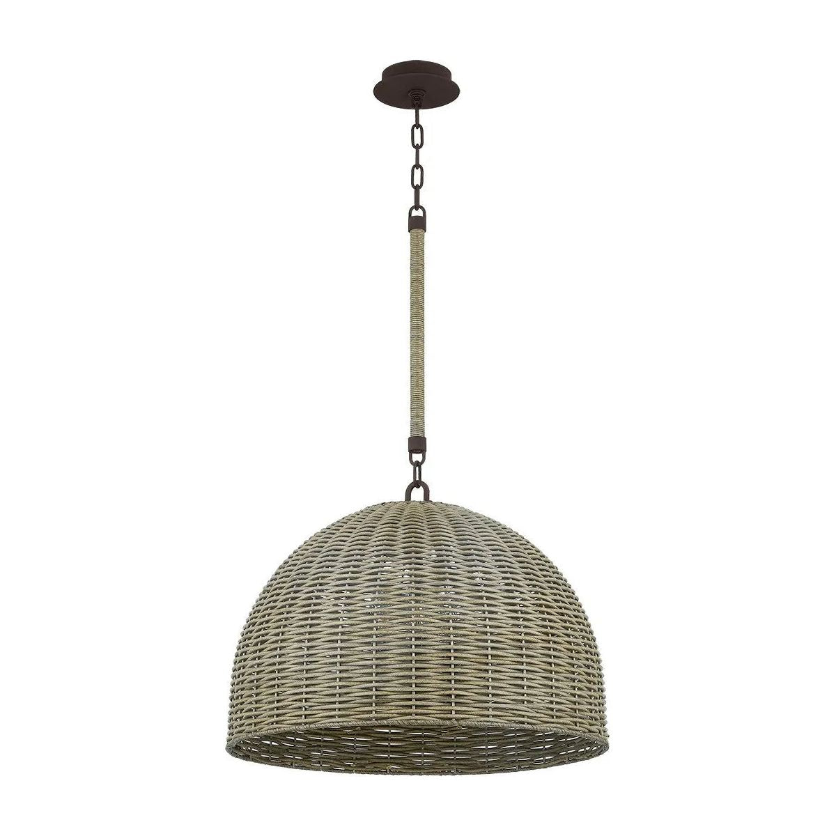 Troy Lighting - Huxley Exterior Pendant - F2024-TBZ | Montreal Lighting & Hardware