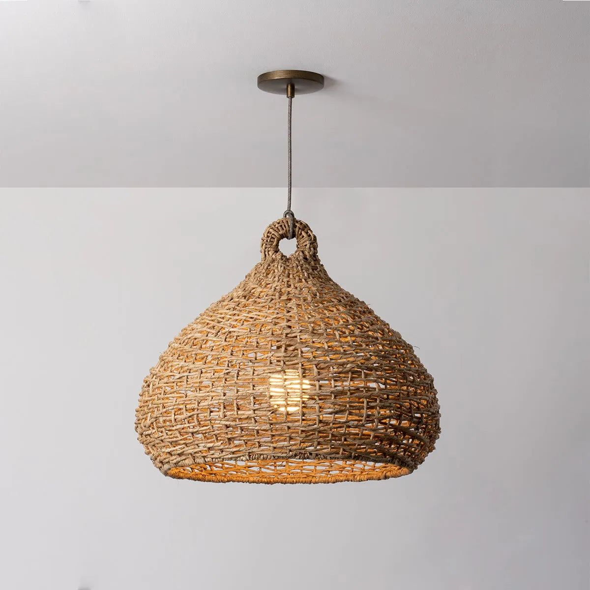 Troy Lighting - Lechlan Pendant - F1523-PBR | Montreal Lighting & Hardware