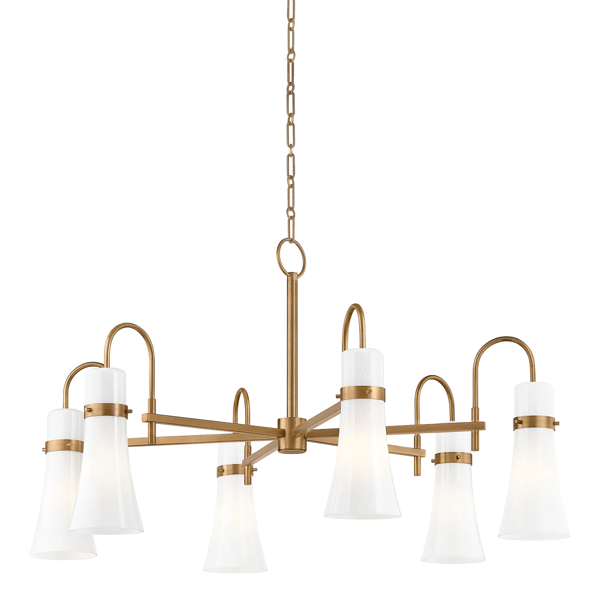 Troy Lighting - Maple Chandelier - F3430-PBR | Montreal Lighting & Hardware