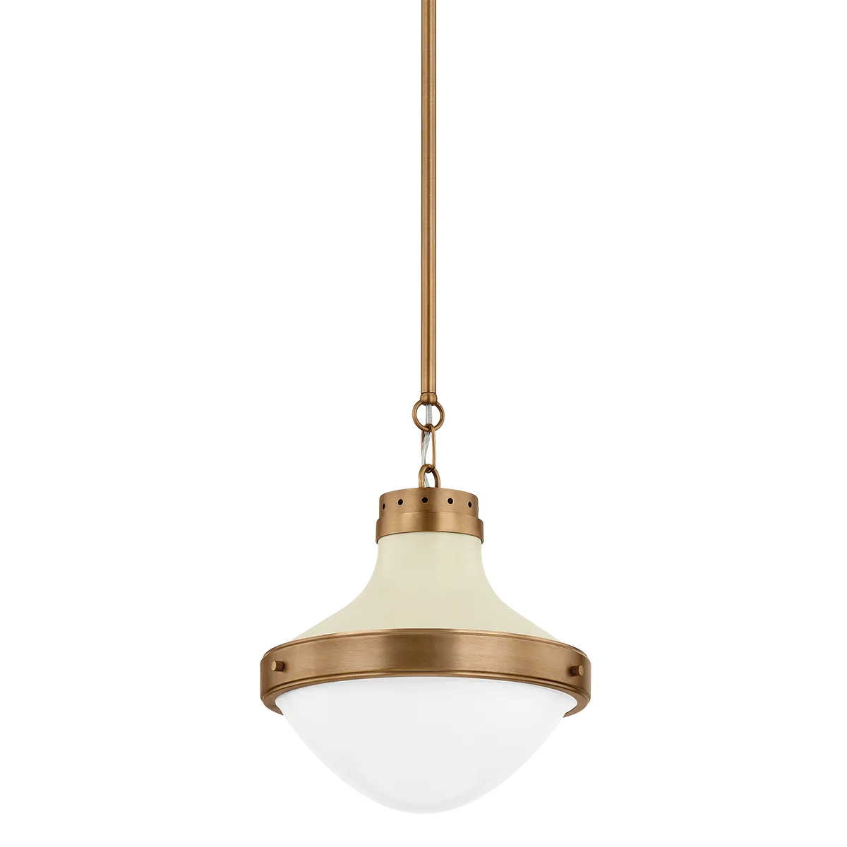 Troy Lighting - Maxton Pendant - F3113-PBR/SSD | Montreal Lighting & Hardware