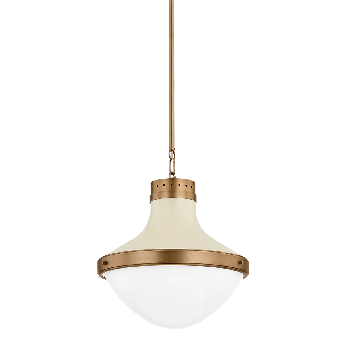 Troy Lighting - Maxton Pendant - F3117-PBR/SSD | Montreal Lighting & Hardware