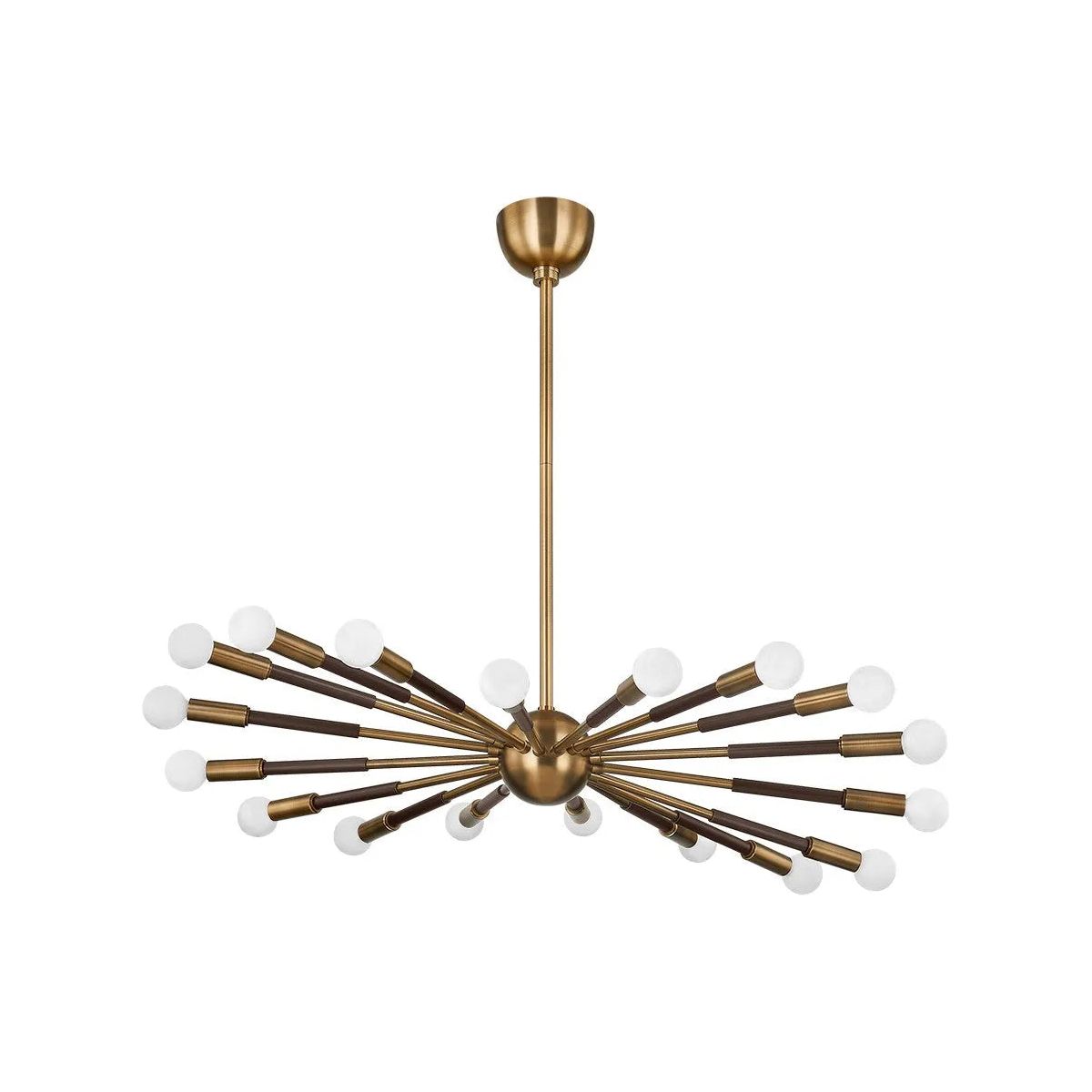 Troy Lighting - Obie Chandelier - F3036-PBR/BRZ | Montreal Lighting & Hardware