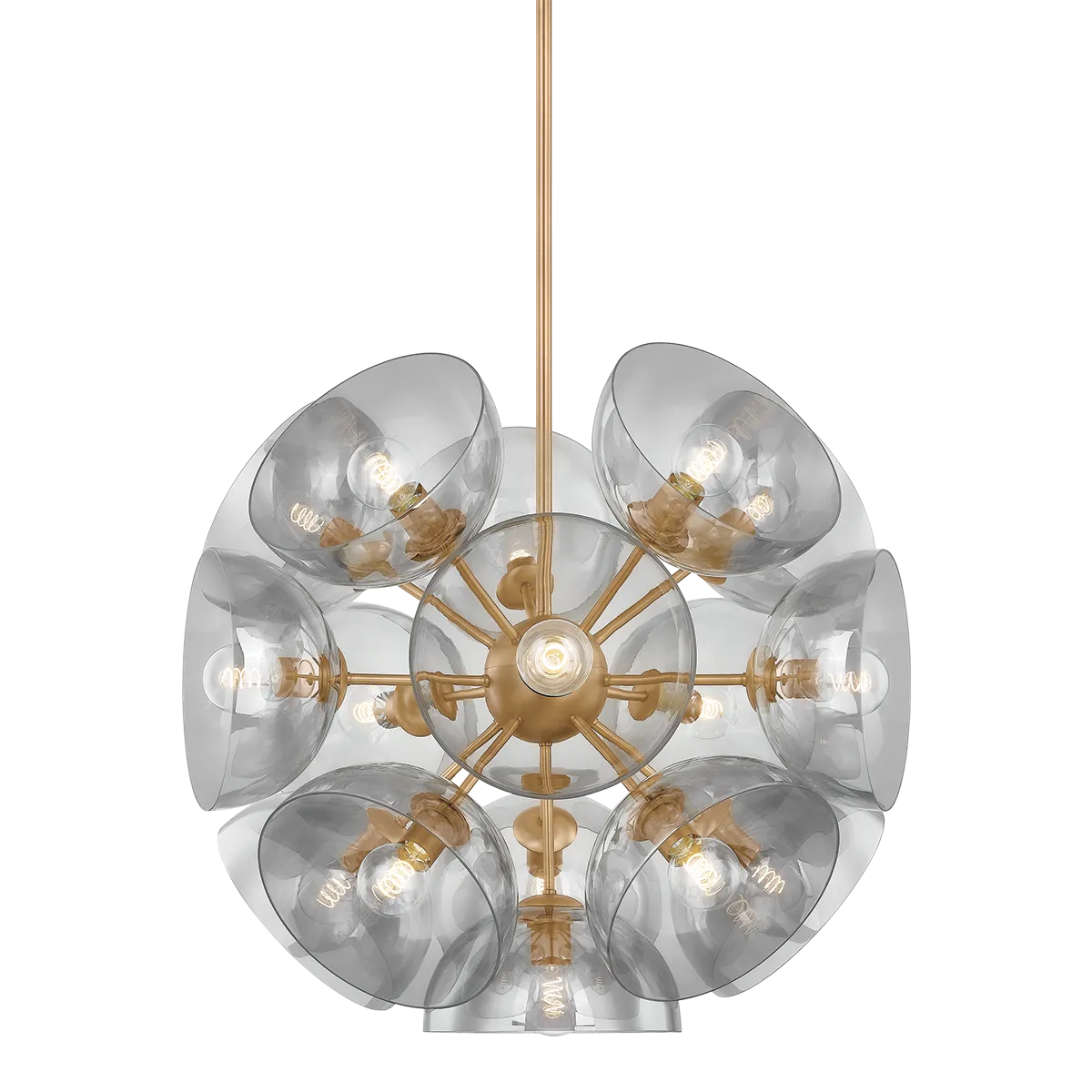 Troy Lighting - Salix Chandelier - F1534-PBR | Montreal Lighting & Hardware