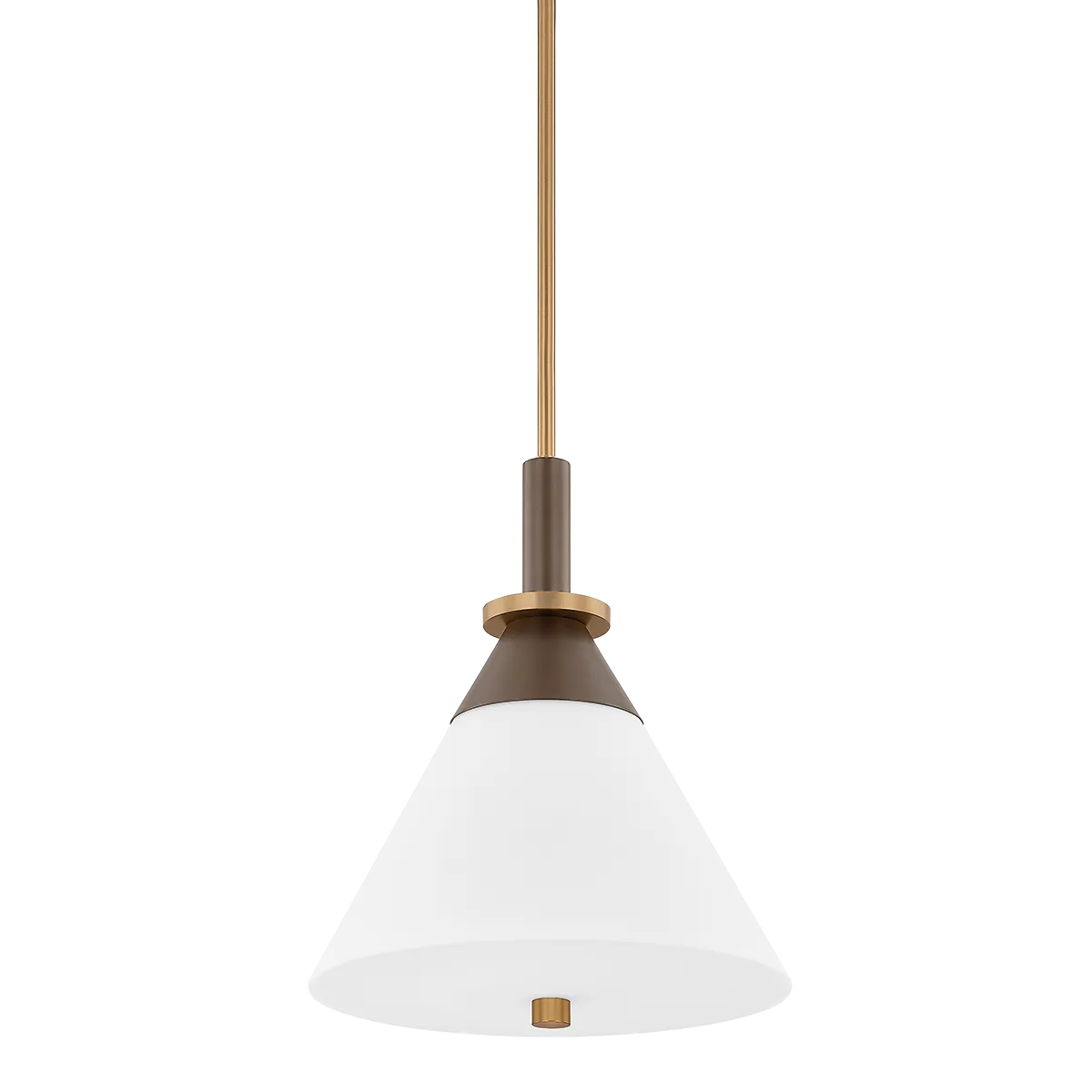 Troy Lighting - Staton Pendant - F4216-PBR/BRZ | Montreal Lighting & Hardware