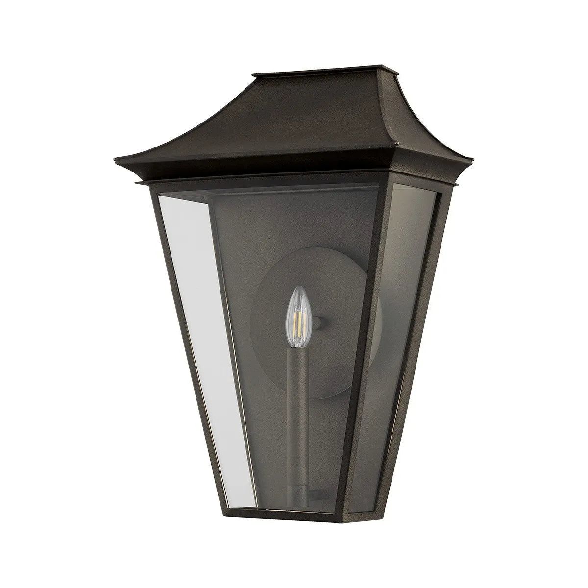 Troy Lighting - Tehama Exterior Wall Sconce - B2921-FRN | Montreal Lighting & Hardware