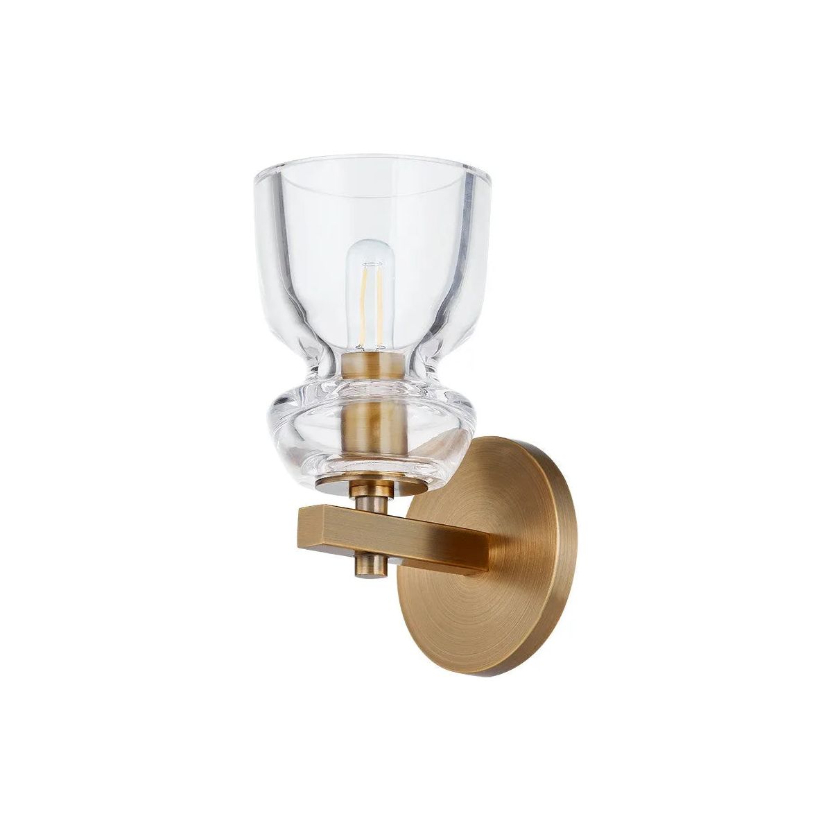 Troy Lighting - Trey Wall Sconce - B1109-PBR | Montreal Lighting & Hardware