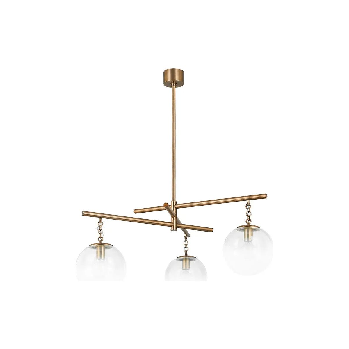 Troy Lighting - Wade Chandelier - F1044-PBR | Montreal Lighting & Hardware