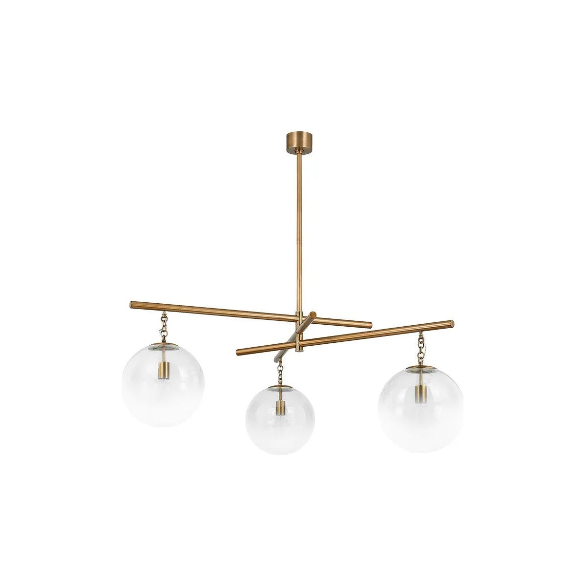 Troy Lighting - Wade Chandelier - F1059-PBR | Montreal Lighting & Hardware