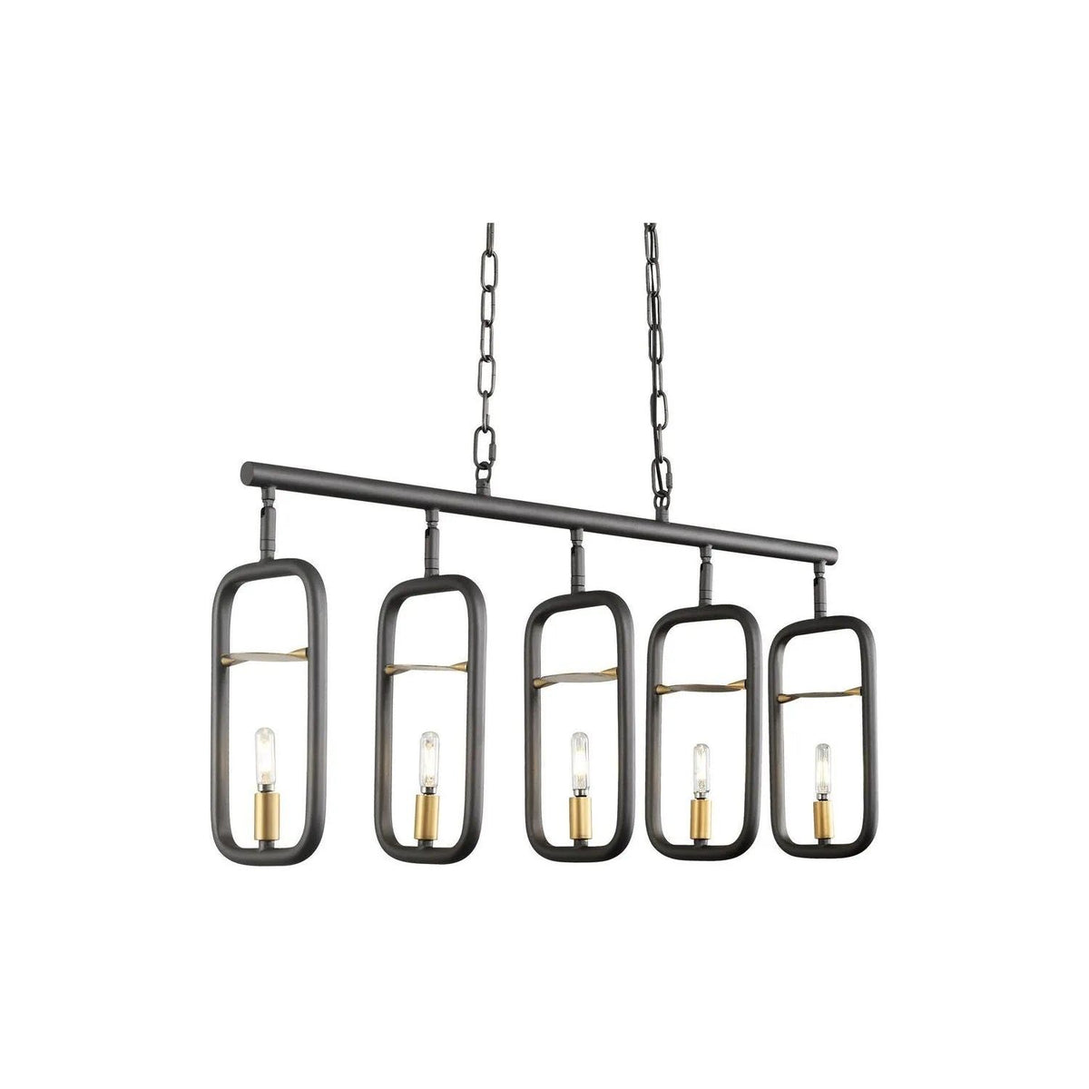 Varaluz - Bar None Linear Pendant - 327N05AGRB | Montreal Lighting & Hardware