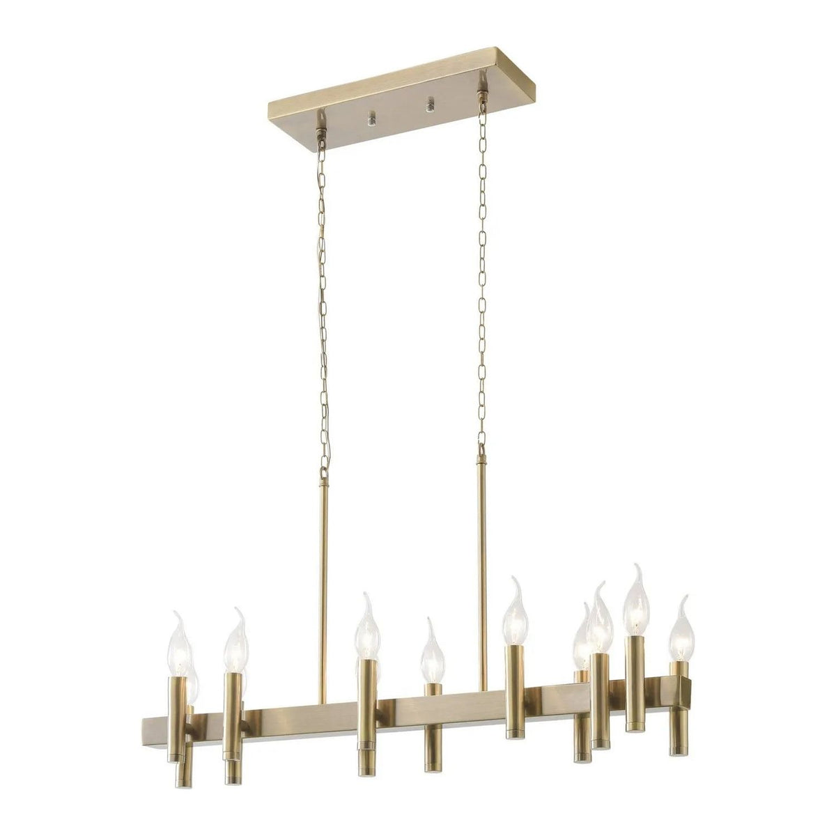 Varaluz - Collette Linear Pendant - 357N12BB | Montreal Lighting & Hardware