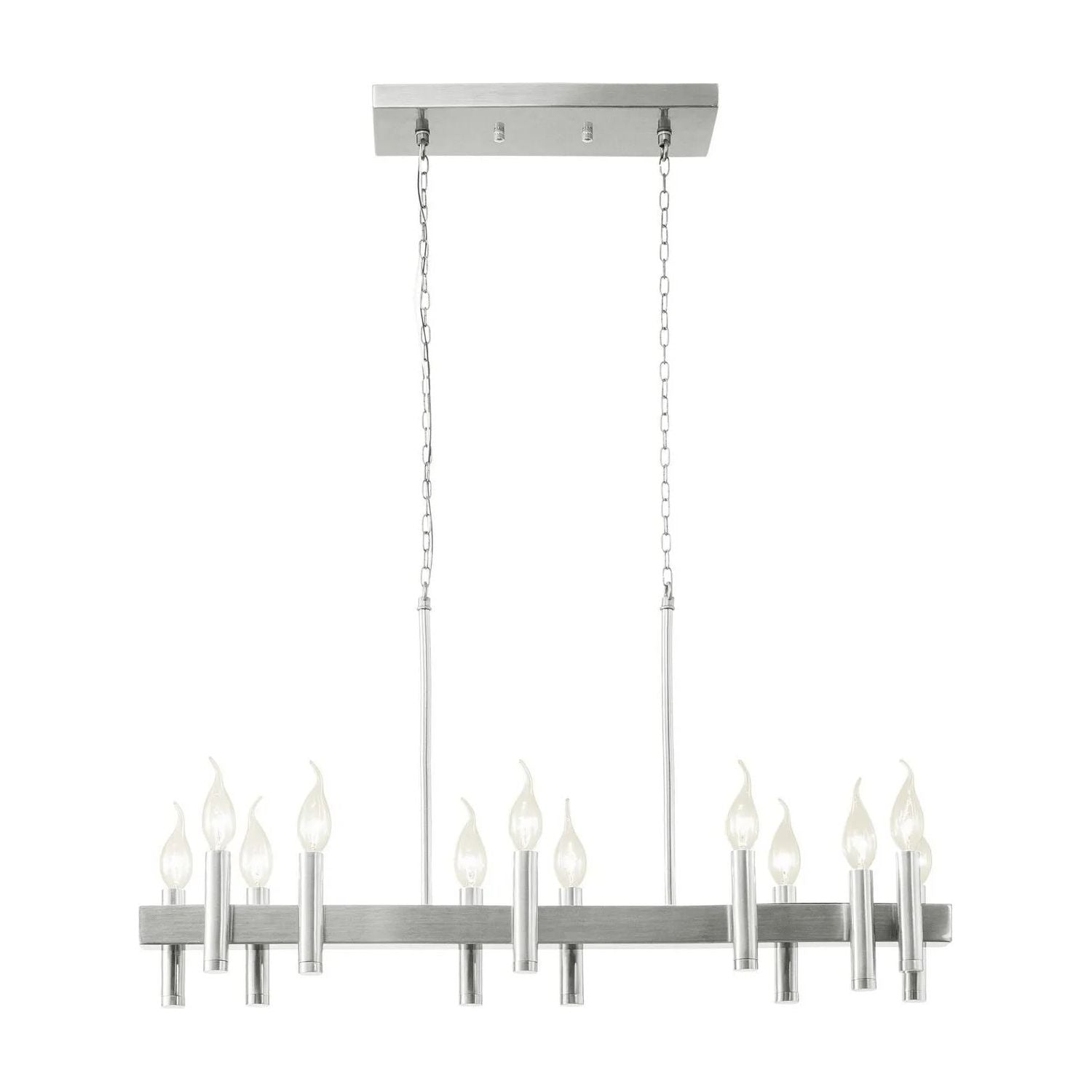 Varaluz - Collette Linear Pendant - 357N12SN | Montreal Lighting & Hardware