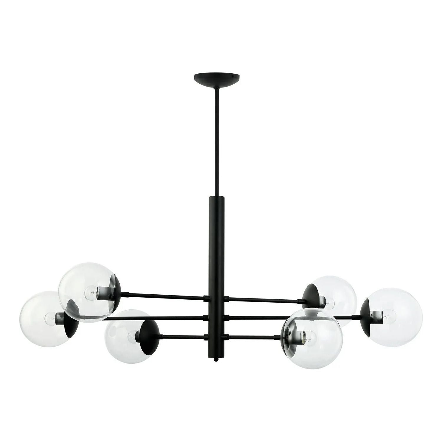 Varaluz - Mid-Century Linear Pendant - 373N06BL | Montreal Lighting & Hardware