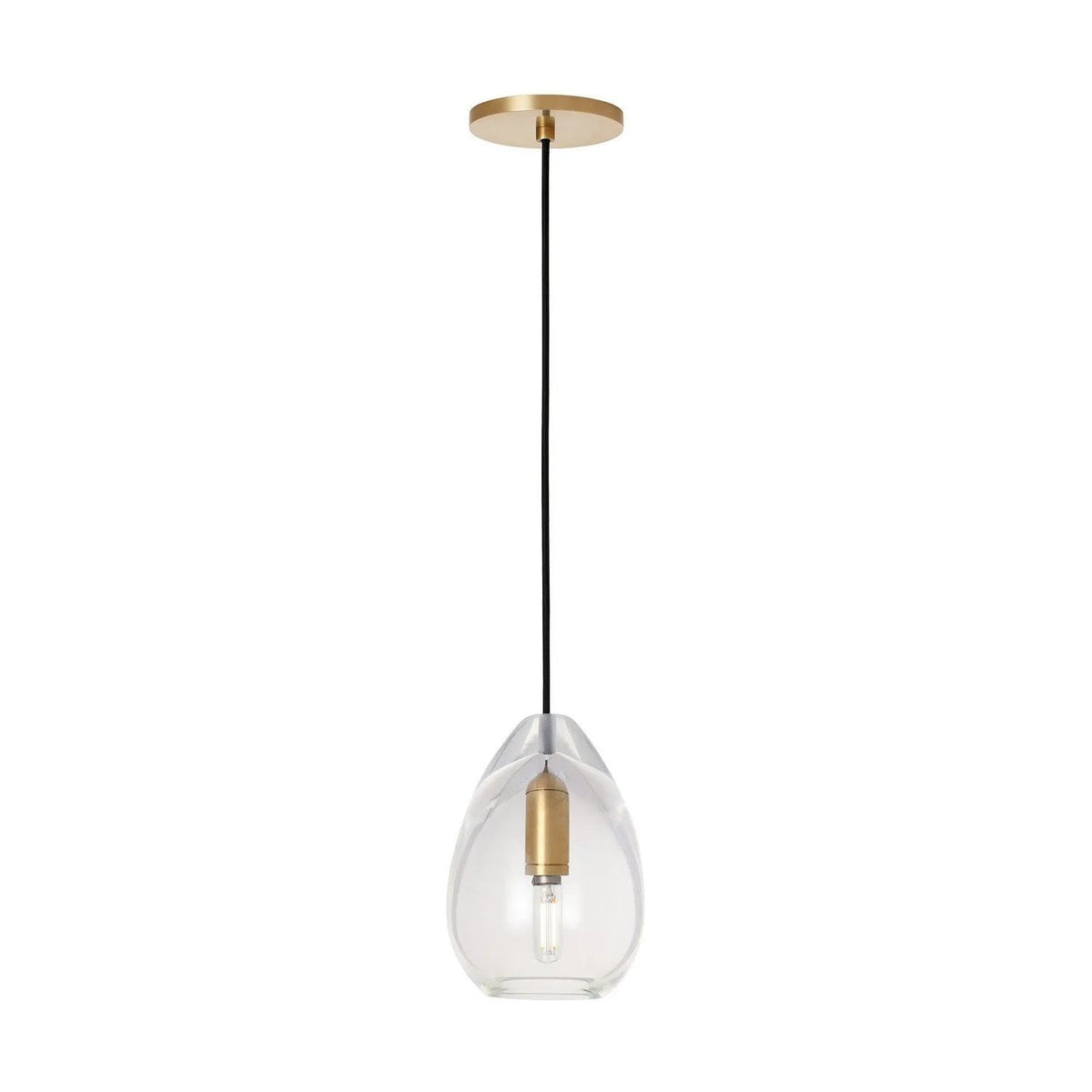 Visual Comfort Modern Collection - Alina LED Pendant - SLPD278CNB-L | Montreal Lighting & Hardware