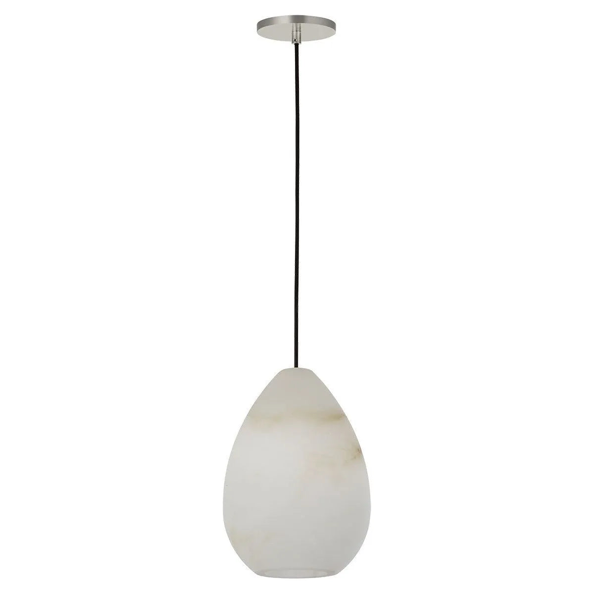 Visual Comfort Modern Collection - Alina LED Pendant - SLPD544ALBN-L | Montreal Lighting & Hardware