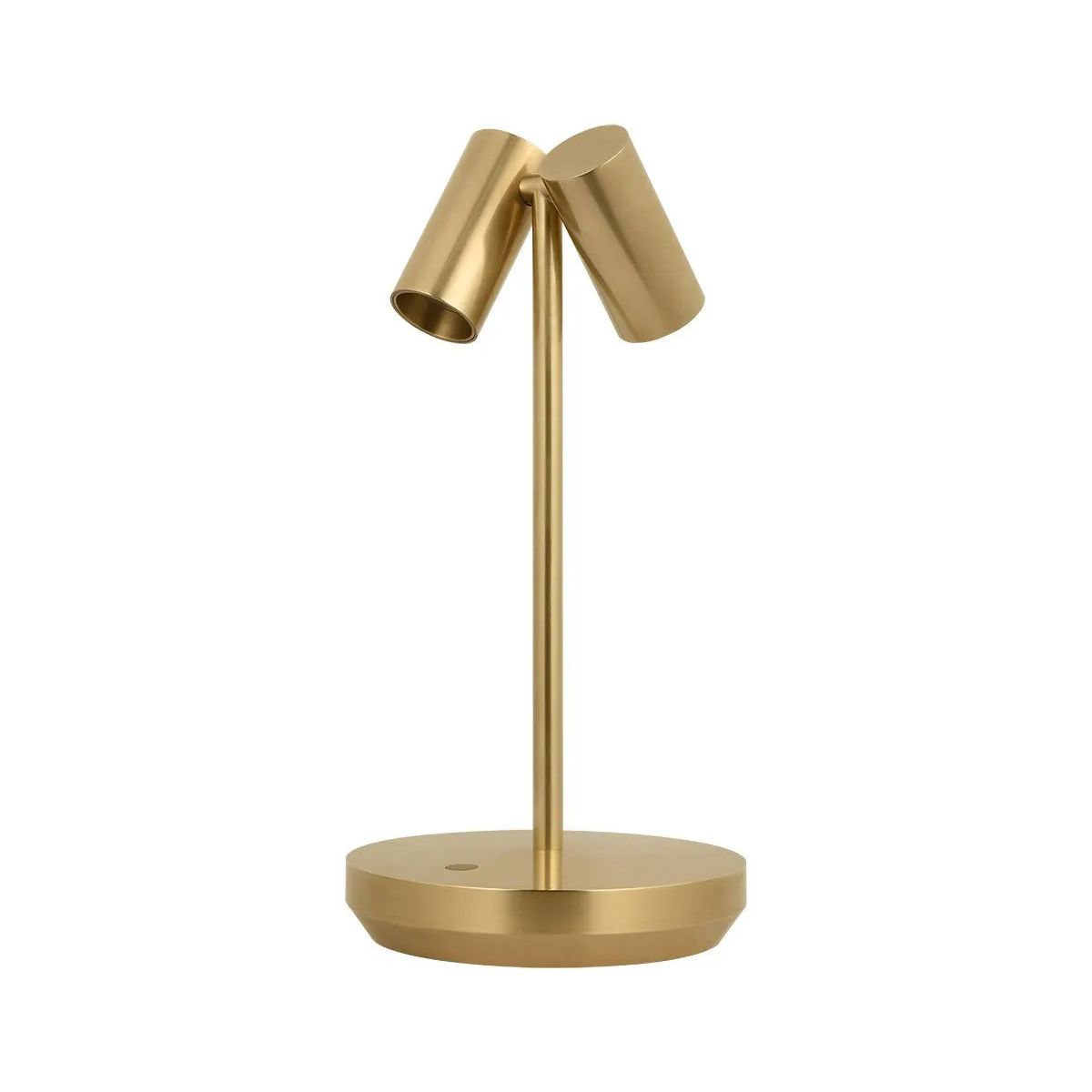 Visual Comfort Modern Collection - Doppia LED Short Table Lamp - SLTB53427HAB | Montreal Lighting & Hardware