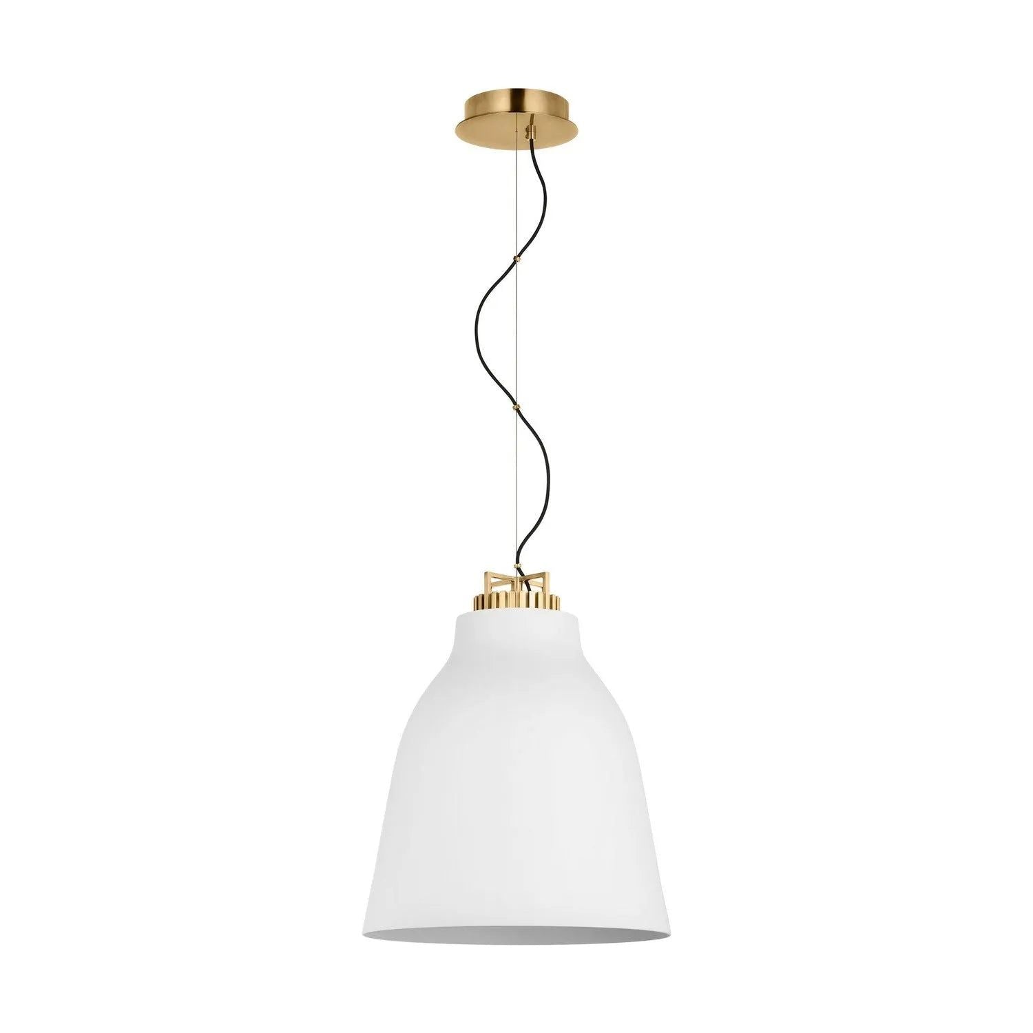 Visual Comfort Modern Collection - Forge LED Pendant - SLPD29927WNB | Montreal Lighting & Hardware