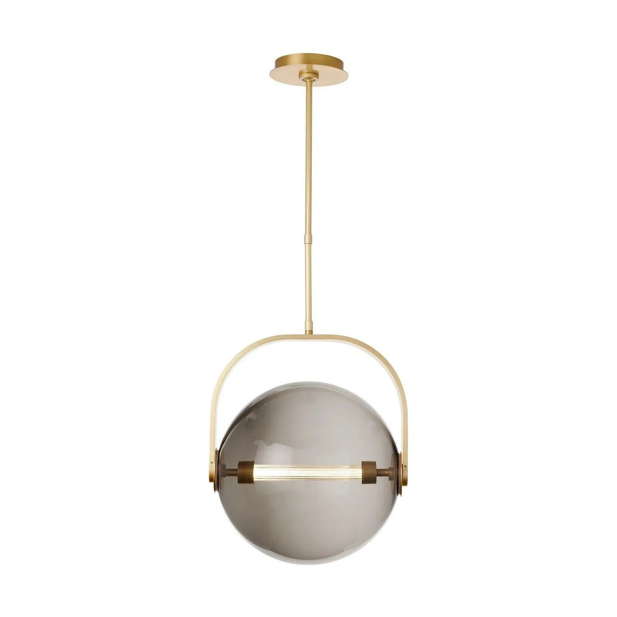 Visual Comfort Modern Collection - Fues LED Pendant - SLPD10427TSMNB | Montreal Lighting & Hardware