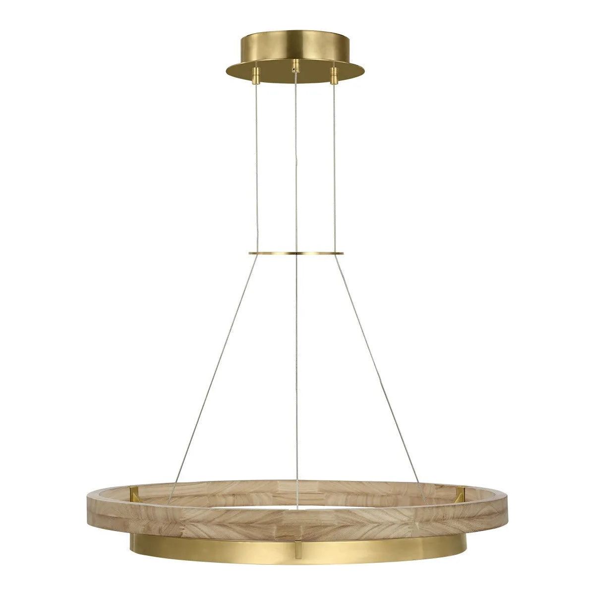 Visual Comfort Modern Collection - Grace LED Chandelier - 700GRC30HABNO-LED930 | Montreal Lighting & Hardware