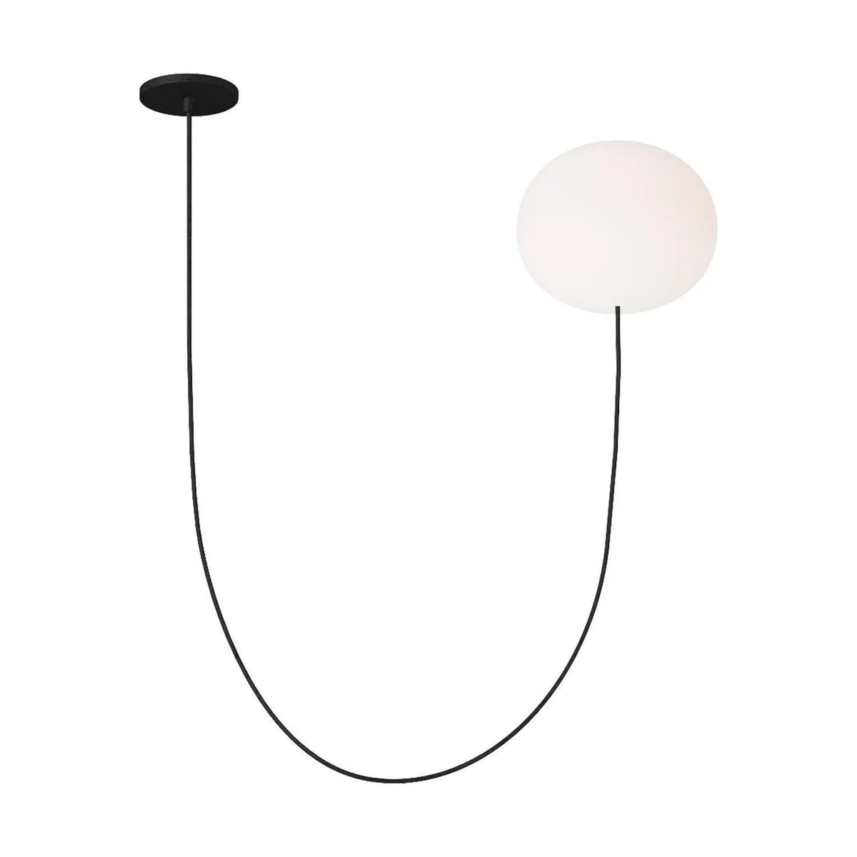 Visual Comfort Modern Collection - Helium LED 1 Light Chandelier - PBCH36527OPB | Montreal Lighting & Hardware