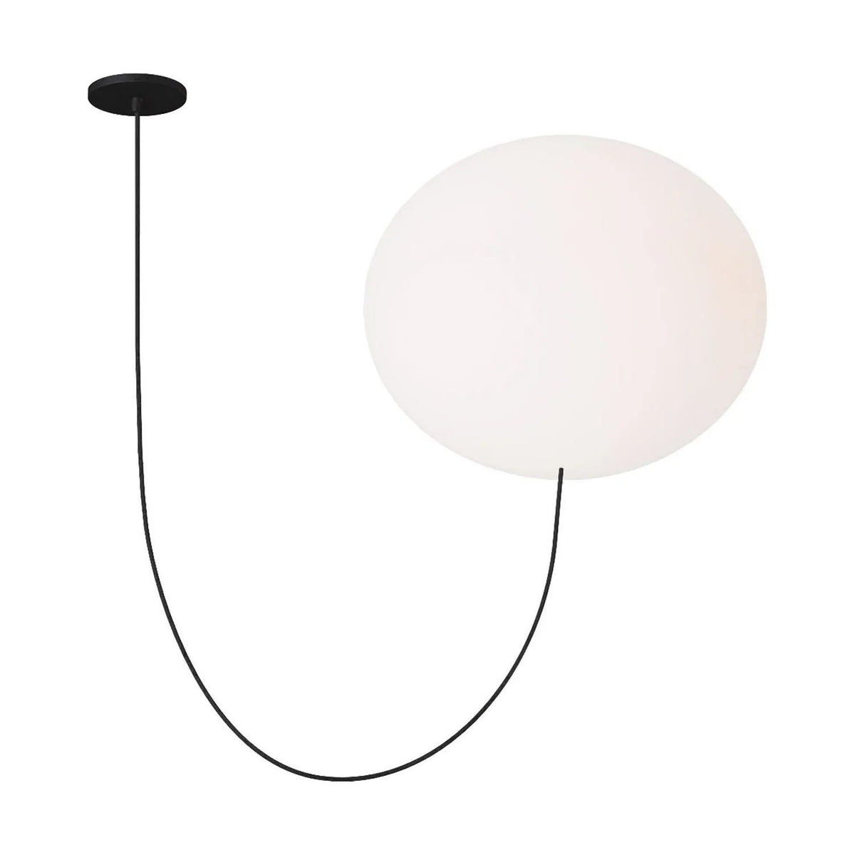 Visual Comfort Modern Collection - Helium LED 1 Light Chandelier - PBCH36927OPB | Montreal Lighting & Hardware