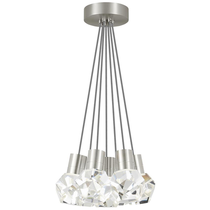 Visual Comfort Modern Collection - Kira 7 LED Multi-Light Pendant - 700TDKIRAP7IS-LED922 | Montreal Lighting & Hardware