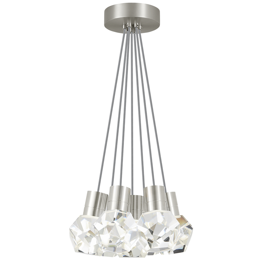 Visual Comfort Modern Collection - Kira 7 LED Multi-Light Pendant - 700TDKIRAP7YS-LED922 | Montreal Lighting & Hardware