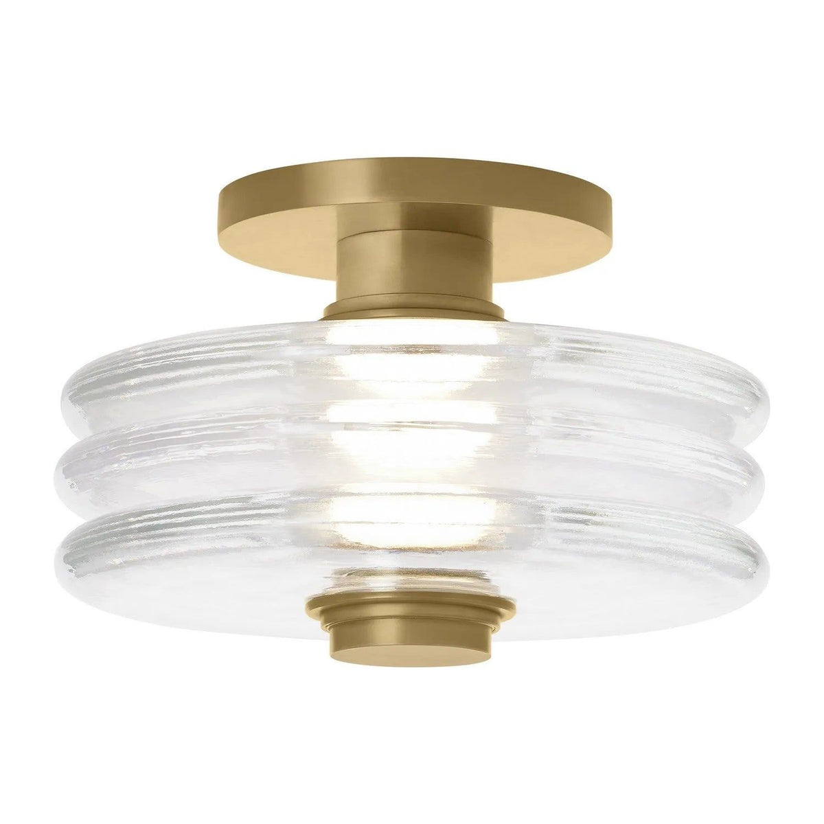 Visual Comfort Modern Collection - Laurel LED Flush Mount - KWFM20827CNB | Montreal Lighting & Hardware