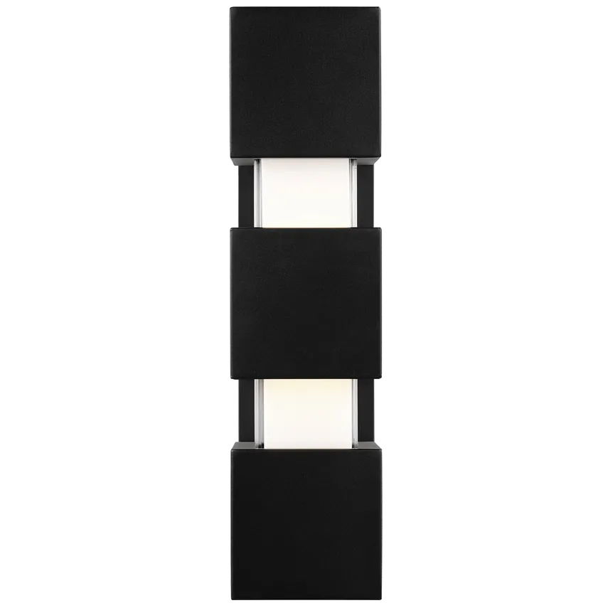 Visual Comfort Modern Collection - Leagan LED Outdoor Wall Lantern - 700OWSQGE92717BUNV | Montreal Lighting & Hardware