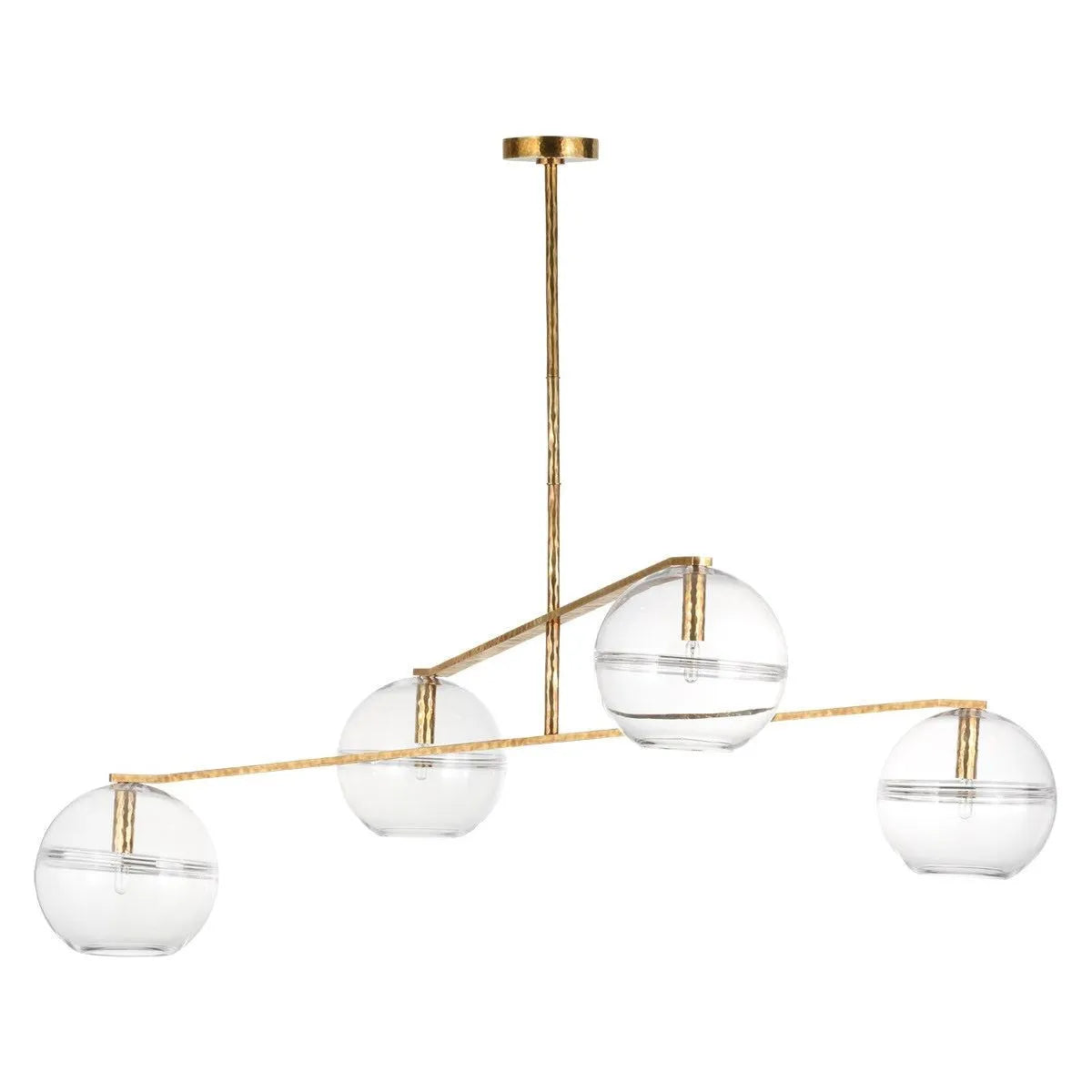 Visual Comfort Modern Collection - Lowing LED Chandelier - SLCH355CPAB-L | Montreal Lighting & Hardware