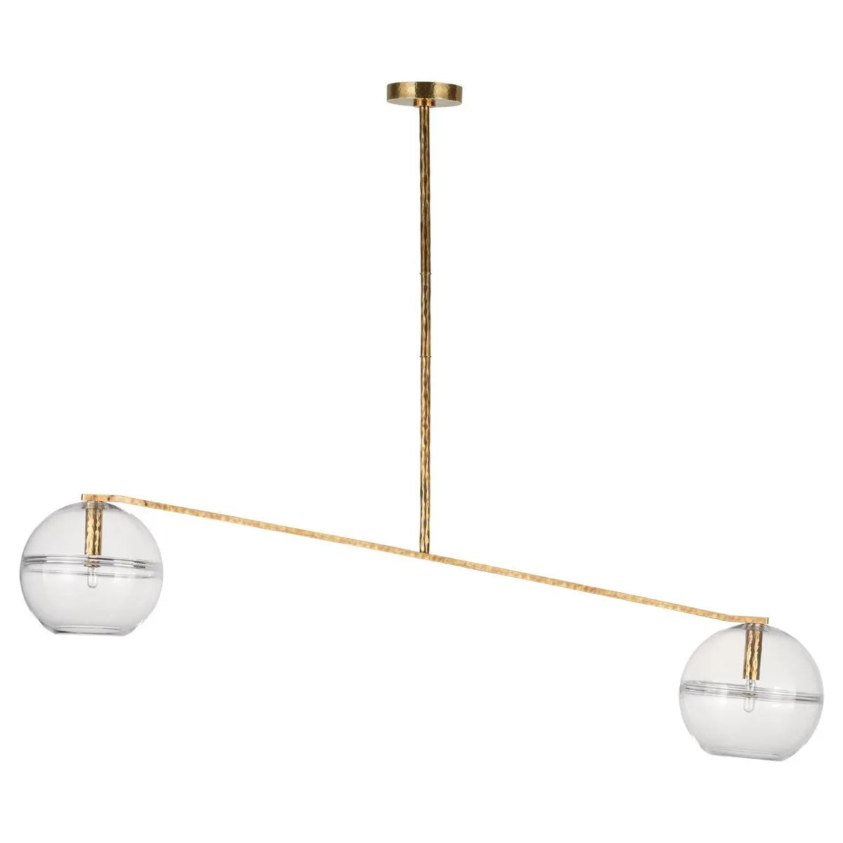 Visual Comfort Modern Collection - Lowing LED Chandelier - SLCH356CPAB-L | Montreal Lighting & Hardware