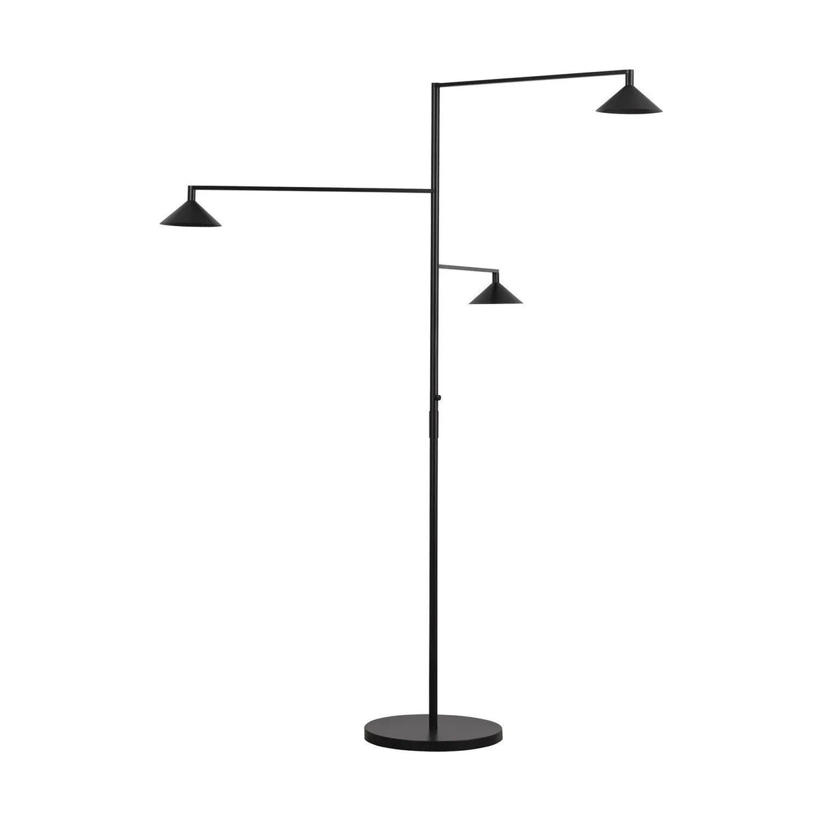 Visual Comfort Modern Collection - Mill LED Outdoor Floor Lamp - SLOFL26127B | Montreal Lighting & Hardware