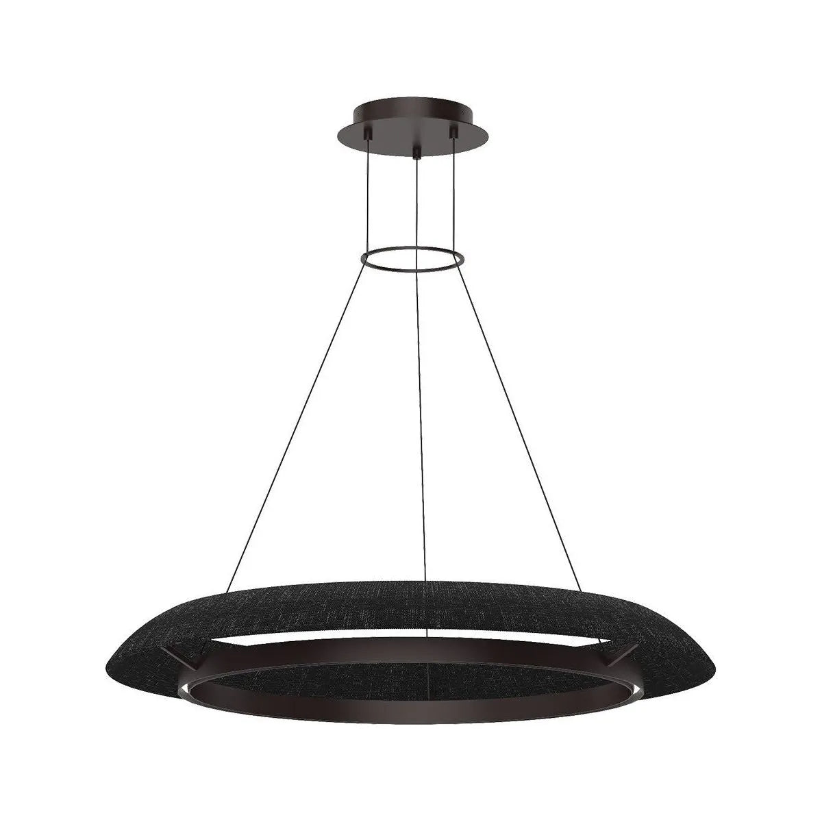 Visual Comfort Modern Collection - Noa LED Chandelier - SLCH55827WBKBZ | Montreal Lighting & Hardware