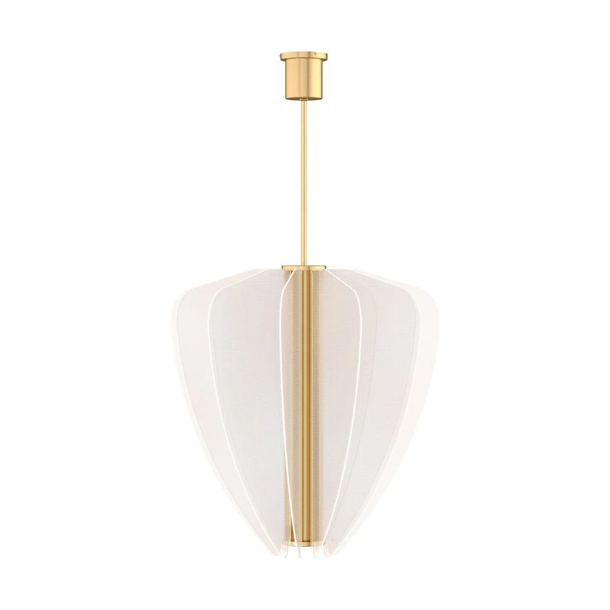 Visual Comfort Modern Collection - Nyra LED Chandelier - 700NYR30BR-LED930 | Montreal Lighting & Hardware