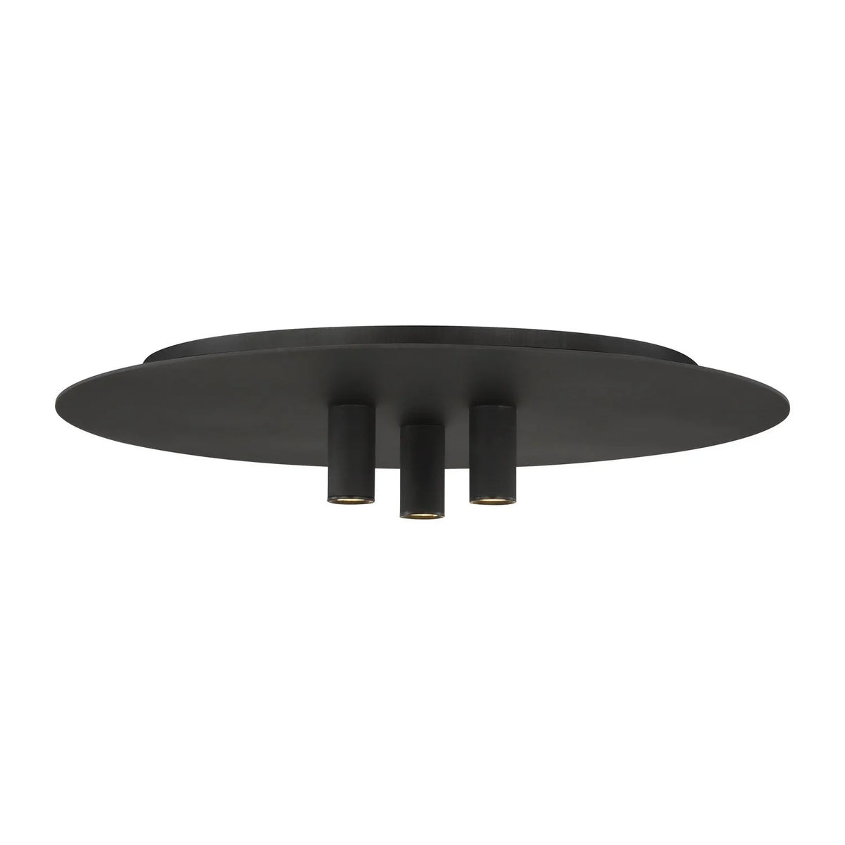 Visual Comfort Modern Collection - Ponte LED Flush Mount - 700FMPNT16B-LED930-277 | Montreal Lighting & Hardware