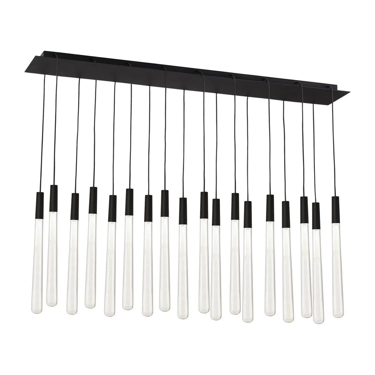 Visual Comfort Modern Collection - Pylon LED Chandelier - 700TRSPPYLC18TB-LED277 | Montreal Lighting & Hardware