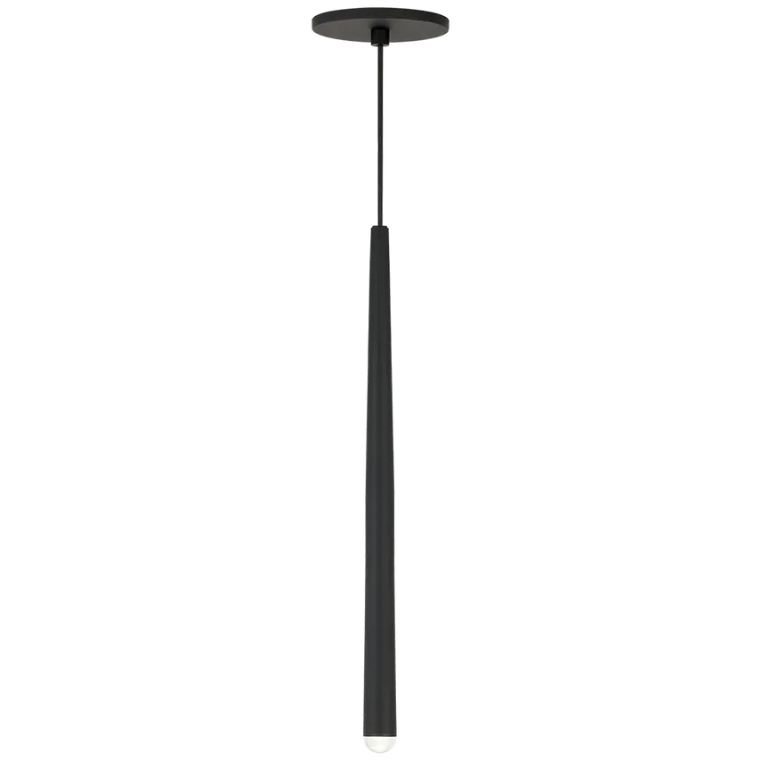 Visual Comfort Modern Collection - Pylon LED Pendant - 700TRSPPYL1RB-LED930 | Montreal Lighting & Hardware