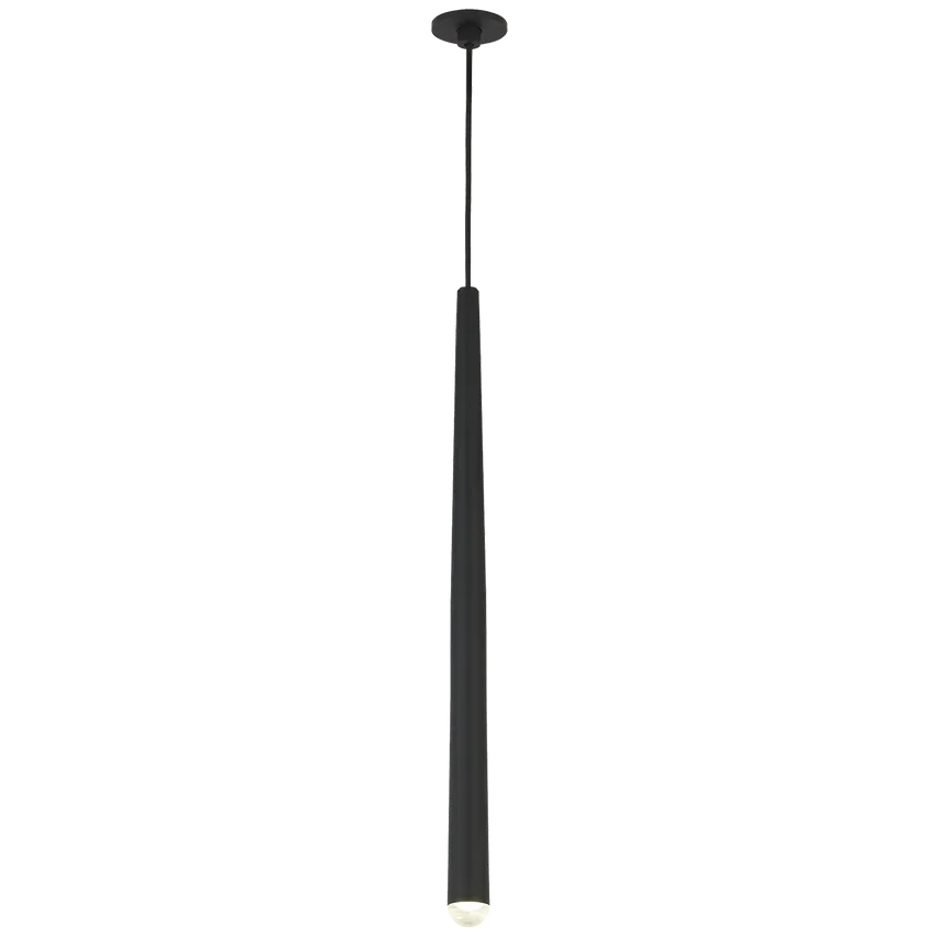 Visual Comfort Modern Collection - Pylon LED Port Alone Pendant - 700TRSPAPYL1PB-LED930 | Montreal Lighting & Hardware