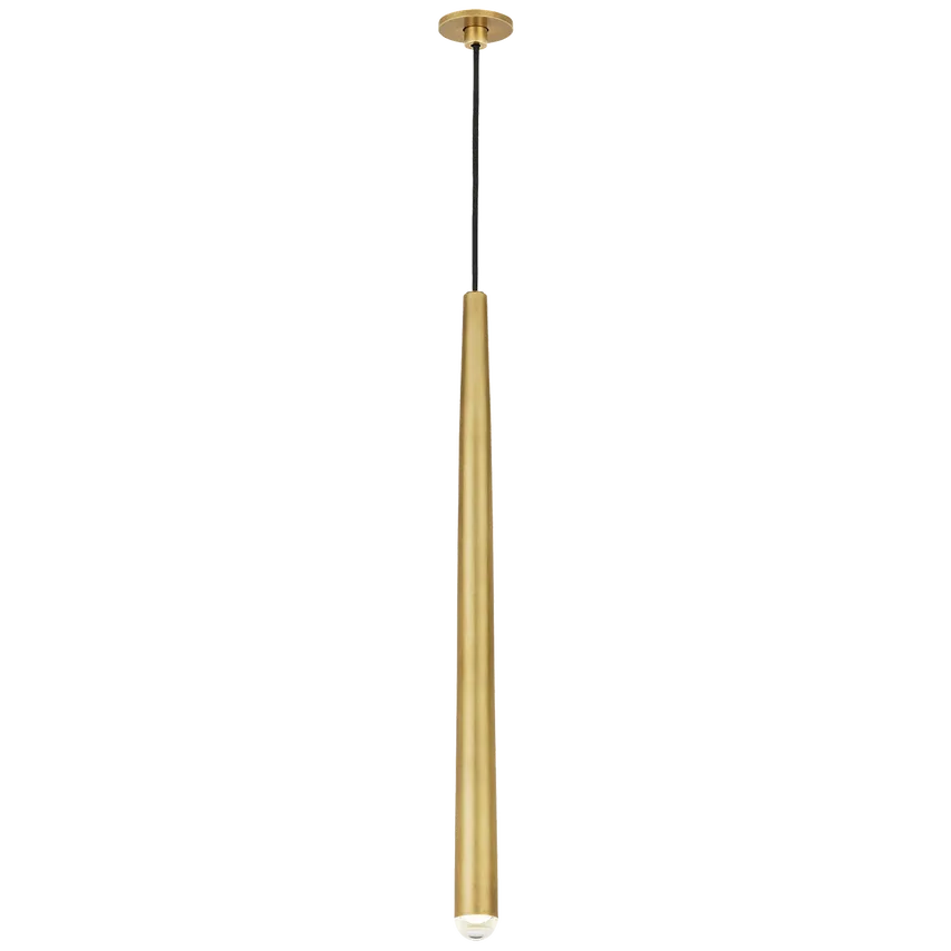 Visual Comfort Modern Collection - Pylon LED Port Alone Pendant - 700TRSPAPYL1PNB-LED930 | Montreal Lighting & Hardware