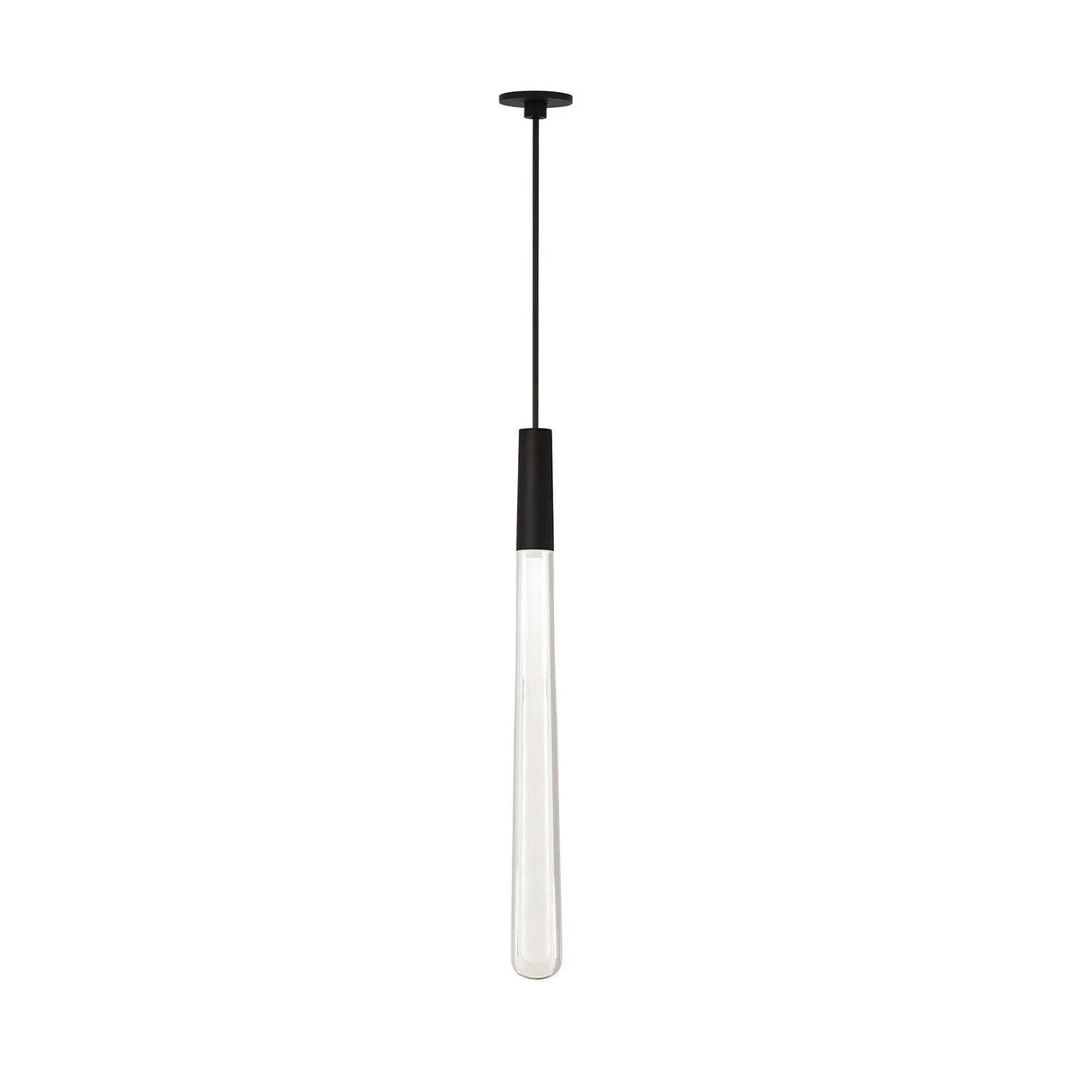 Visual Comfort Modern Collection - Pylon LED Port Alone Pendant - 700TRSPAPYLC1PB-LED930 | Montreal Lighting & Hardware