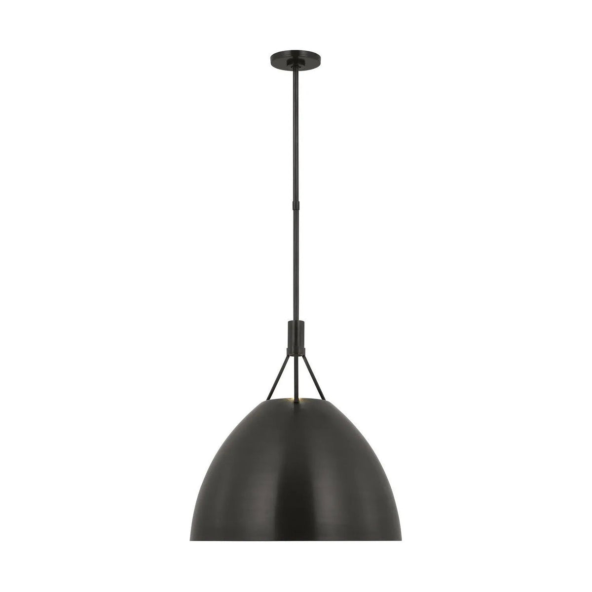 Visual Comfort Modern Collection - Sospeso LED Dome Pendant - SLPD26827BZ | Montreal Lighting & Hardware