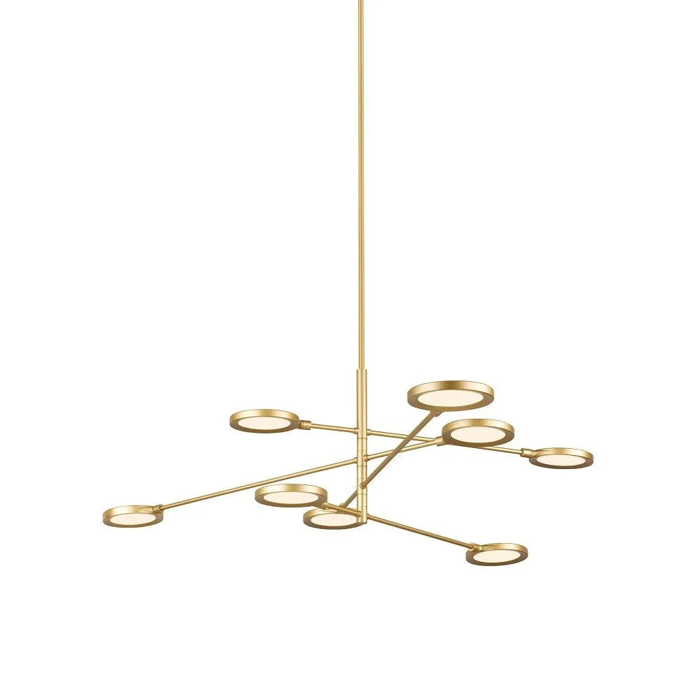 Visual Comfort Modern Collection - Spectica 8 LED Chandelier - 700LSSPCTG-LED930 | Montreal Lighting & Hardware